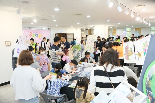 대전 서구 어린이날행사부스( 친환경현수막 에코백 색칠하기)